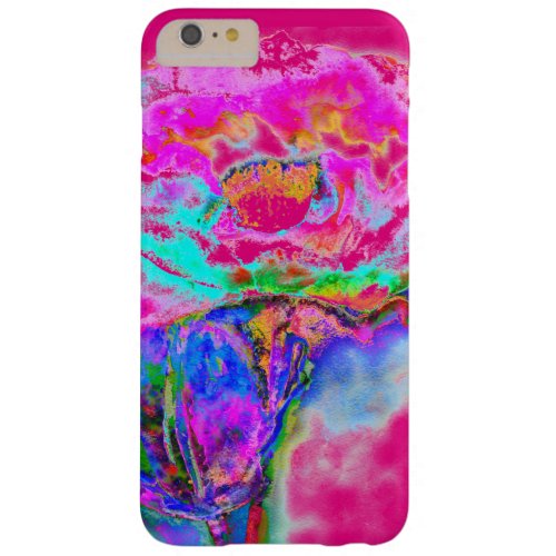 Pink Poppy Barely There iPhone 6 Plus Case