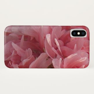 Pink Poppy Garden Flower iPhone X Case