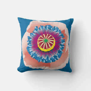 Pink Poppy Pillow