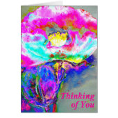 Pink Poppy thinking of you (Front)