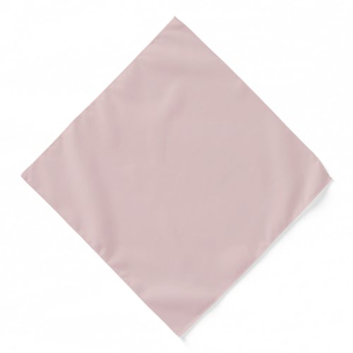 Pink Potpourri Pastel Solid Color Print Bandana