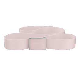 Pink Potpourri Pastel Solid Color Print Belt