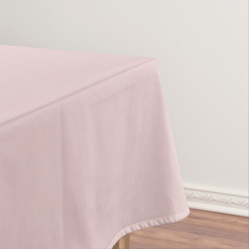Pink Potpourri Pastel Solid Color Print Tablecloth