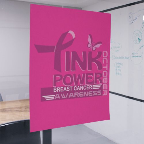 Pink Power_Breast Cancer Awareness Design Poster