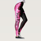 Breast Cancer Gift Fight Like A Warrior High Waist Leggings for