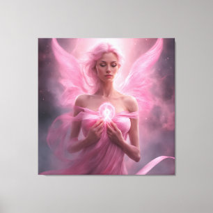 Pink - Premium Wrapped Canvas (Gloss) Print