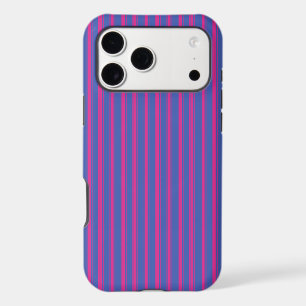 Pink Preppy Stripes iPhone 17 Pro Max Case