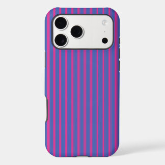 Pink Preppy Stripes iPhone 17 Pro Max Case