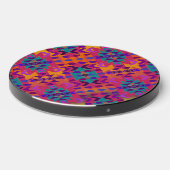 Pink Pretty Southwestern Style Pattern Wireless Charger (Front 2)