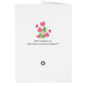 Pink Primrose Cards (Back)