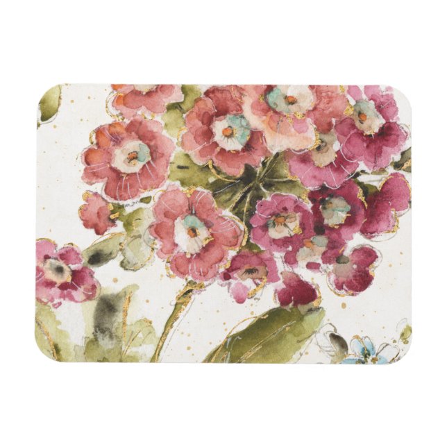 Pink Primrose Magnet (Horizontal)