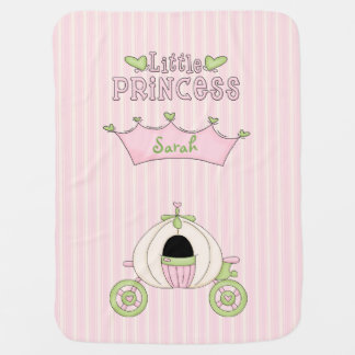 Pink Princess Baby Blanket