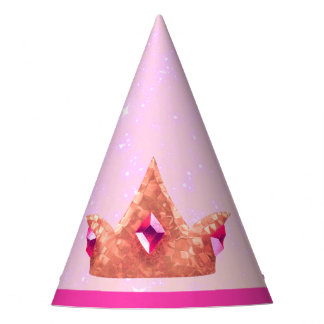 Pink Princess Birthday Party Hat