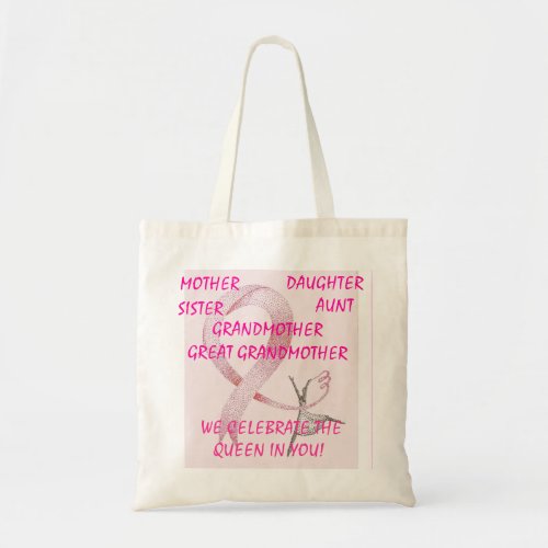 PINK PRINCESS COLLECTION TOTE BAG