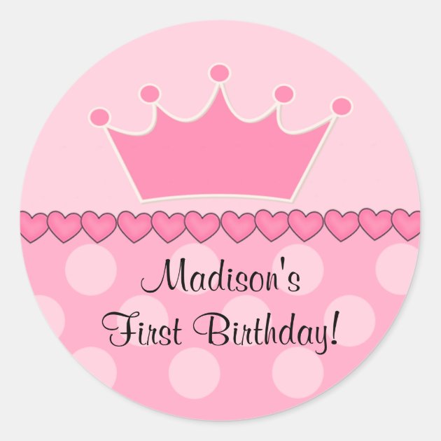 princess crown for first birthday