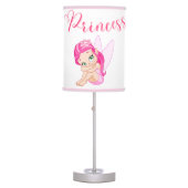Pink Princess Fairy Table Lamp (Front)