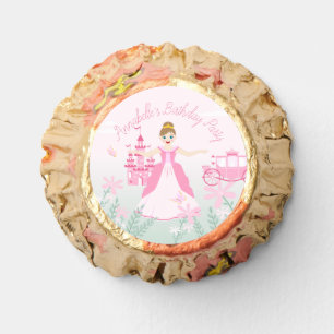Pink Princess Fantasy Birthday Party Reese's Peanut Butter Cups