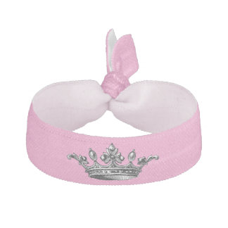 Pink Princess Head Band Hair Tie