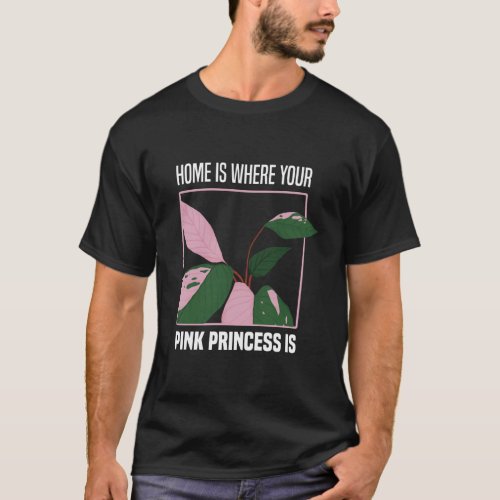 Pink Princess Houseplant Hobby Gardener Gift Ideas T_Shirt