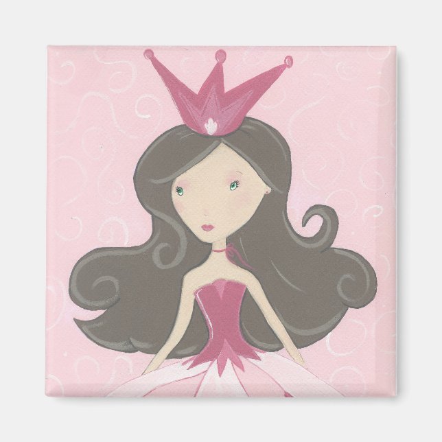 Pink Princess Magnet (Front)
