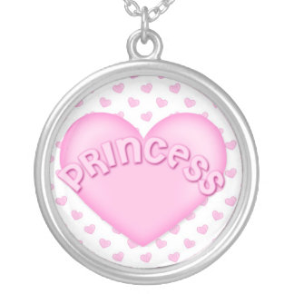 Pink Princess Sterling Silver Necklace