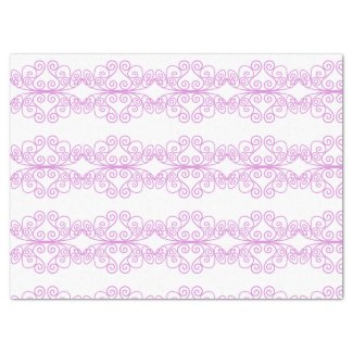 Pink Princess Tiara Crown Girl Birthday Gift Wrap Tissue Paper