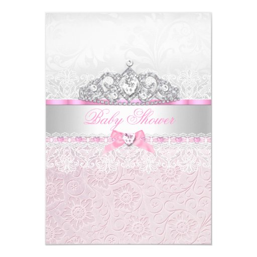 Lace Baby Shower Invitations 8