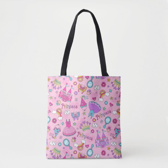 Pink Princess Tote Bag (Front)
