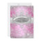 Pink Princess Winter Wonderland Baby Shower Invite