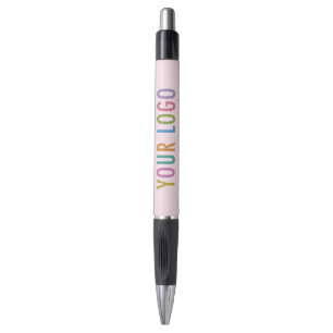 Pink Promotional Pen Custom Printed Small Quantity