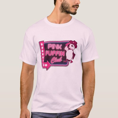 Pink Puffin Club T-Shirt Pink Puffin Club T-Shirt