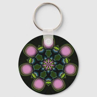 Pink Pulsar Keychain