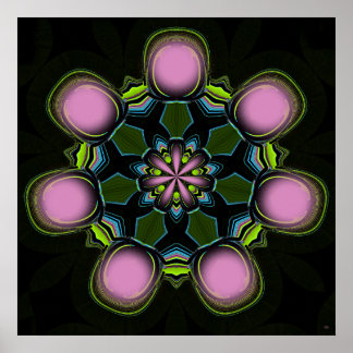 Pink Pulsar Poster