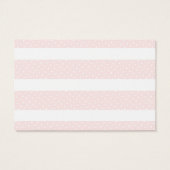 Pink Pumpkin Baby Shower Book Request Card (Back)