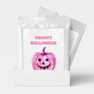 Pink Pumpkin Groovy Halloween Hot Chocolate Drink Mix