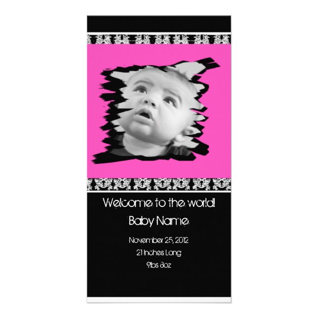 Pink Punk Card (Front)