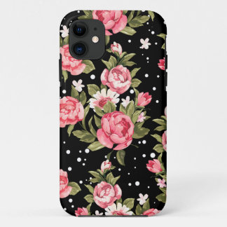 Pink Puny Peonies iPhone 11 Case