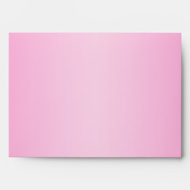 Pink, Purple A7 Return Address Envelope for 5"x7" (Front)