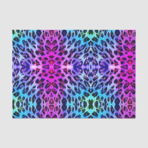 Pink Purple Abstract Art Decoupage Tissue Paper