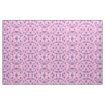 Pink Purple Abstract Geometric Patterns Fabric