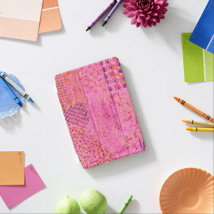 Pink Purple Abstract Painting iPad Smart Cover