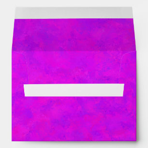 Pink Purple Abstract Pattern Envelope