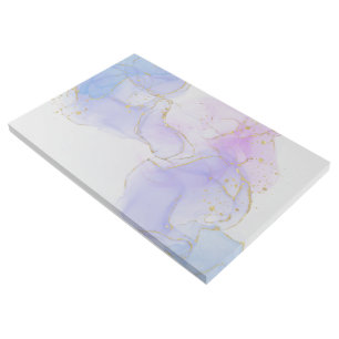Pink, Purple and Blue Alcohol Ink Gallery Wrap