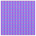 Pink Purple And Blue Checked Tartan Print, Fabric
