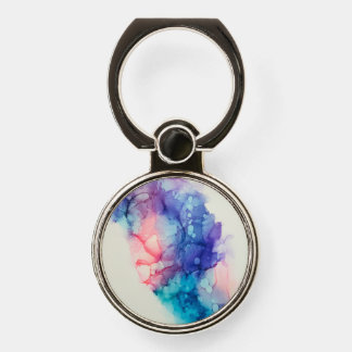 Pink Purple and Blue Phone Grip