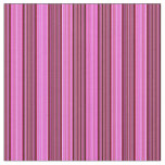 Pink Purple and Fuchsia Pinstripes Fabric