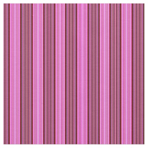 Pink Purple and Fuchsia Pinstripes Fabric