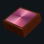 Pink Purple Blank Template Elegant Classic Gift Box<br><div class="desc">Pink Purple Blank Template Elegant Classic Golden Oak Keepsake Box.</div>