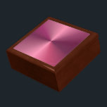 Pink Purple Blank Template Elegant Classic Gift Box<br><div class="desc">Pink Purple Blank Template Elegant Classic Golden Oak Keepsake Box.</div>