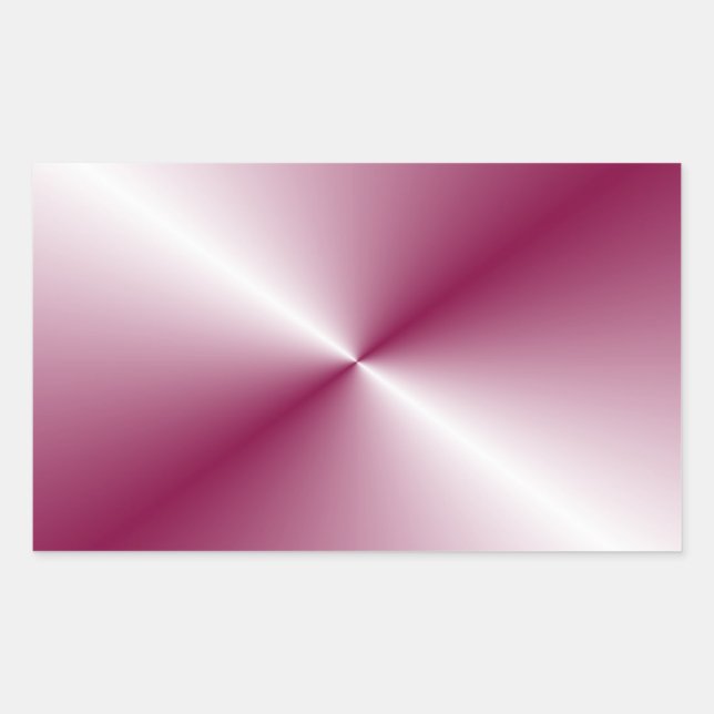 Pink Purple Blank Template Trendy Elegant Classic Rectangular Sticker (Front)